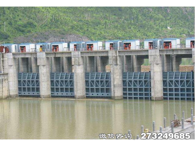 青川县拦水大坝闸门